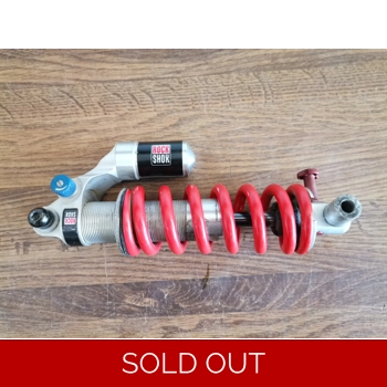 Rock Shox Pro Deluxe 185mm Rear Shock for Parts or Rebuild